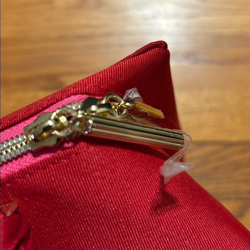 Estee Lauder Red and Pink Cosmetic Bag NWT - Picture 5 of 7